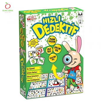 Hızlı Dedektif Oyunu Eğlenceli Eğitici Oyuncak Kutu Oyunu Aile Oyunu Çocuk Hediye