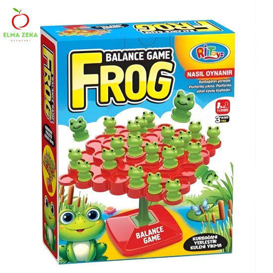 Kurbağa Denge Ebeveyn ve Çocuk Etkileşimi Oyunu Eğitici Oyuncak Kutu Oyunu