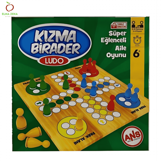 Ahşap Kızma Birader Sorelis Kutu Oyunu Kontef