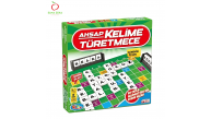 hşap Kelime Türetme Oyunu Ahşap Kelime Türetmece (EBAT: 29 CM X 29 CM)